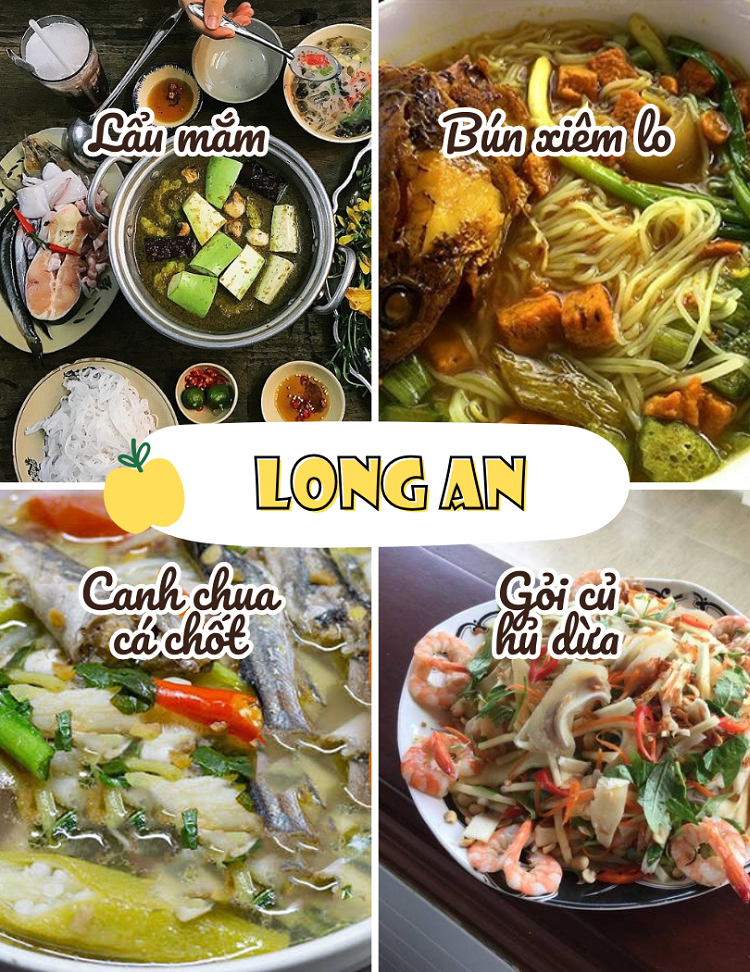 TOP món ăn ngon đặc sản miền Nam Việt Nam. Long An