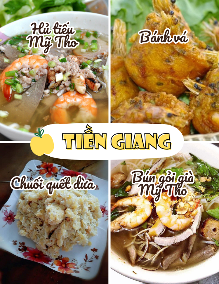TOP món ăn ngon đặc sản miền Nam Việt Nam. TIền Giang