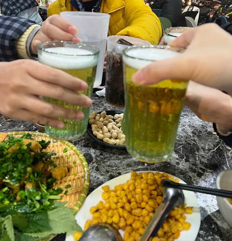 Quán nhậu đêm ở Cầu Giấy. Quán nhậu khuya ngon ở Cầu Giấy