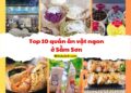 Quán ăn vặt ở Sầm Sơn. Ăn vặt ngon ở Sầm Sơn