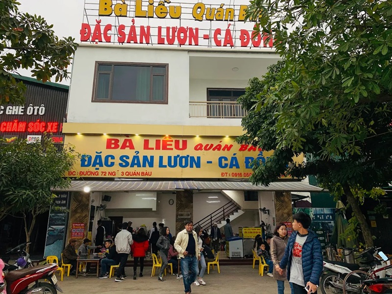 Quán lươn ngon ở Cửa Lò. Quán lươn nổi tiếng ở Cửa Lò