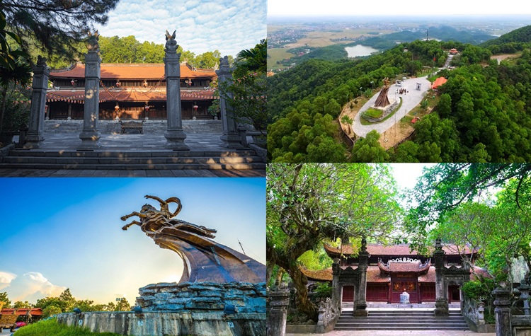 Sóc Sơn có gì chơi? Địa điểm du lịch ở Sóc Sơn Hà Nội. Chùa Non Nước, Đền Gióng