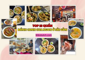 Quán bánh canh cua ở Sài Gòn. ở Sài Gòn ăn bánh canh cua quán nào ngon