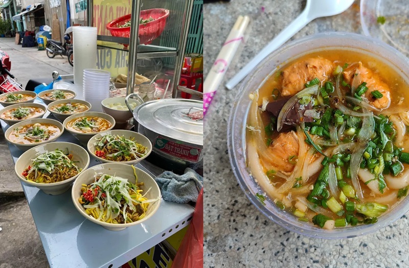 Quán bánh canh cua ở Sài Gòn. Quán bánh canh cua nổi tiếng ở Sài Gòn