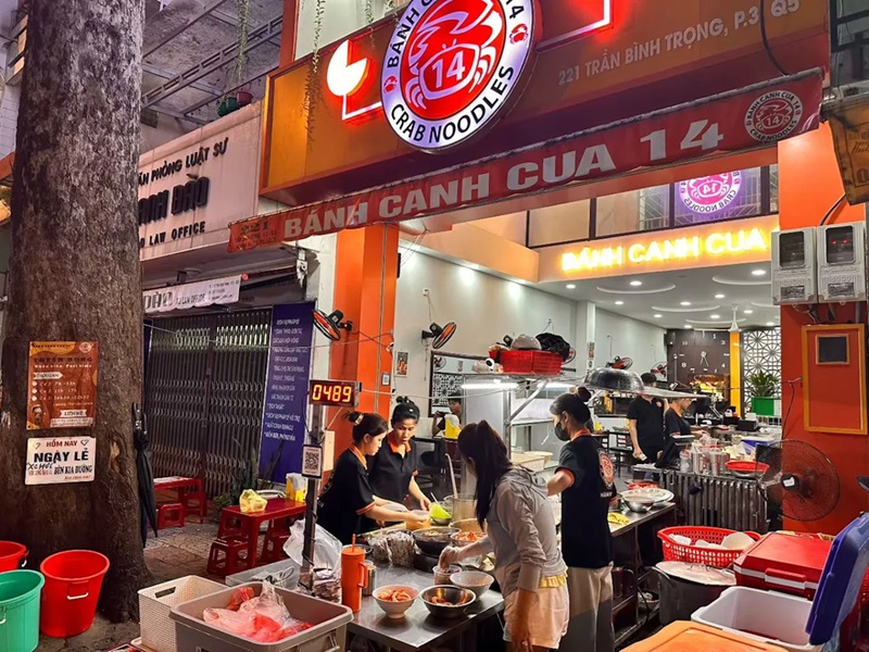 Quán bánh canh cua ở Sài Gòn. ở Sài Gòn ăn bánh canh cua quán nào ngon