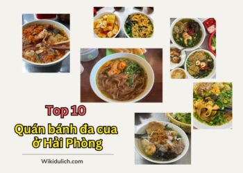 Quán bánh đa cua ở Hải Phòng. Quán bánh đa cua nổi tiếng Hải Phòng