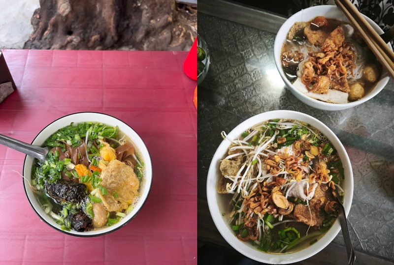 Quán bánh đa cua ở Hải Phòng. Quán bánh đa cua nổi tiếng Hải Phòng
