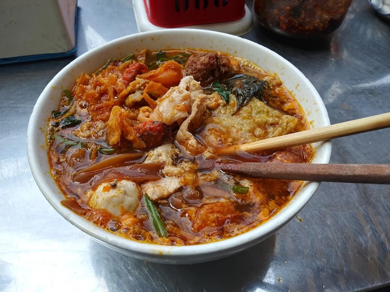 Quán bánh đa cua ở Hải Phòng. Quán bánh đa cua nổi tiếng Hải Phòng