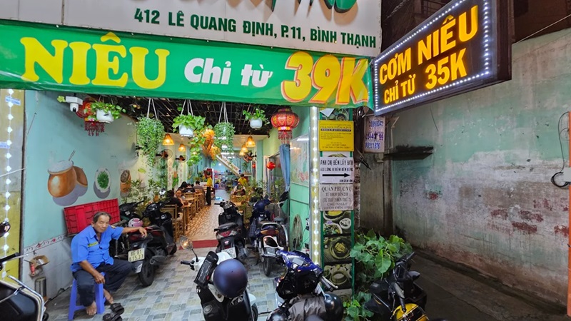 Quán cơm niêu ở Sài Gòn. Quán cơm niêu nổi tiếng Sài Gòn