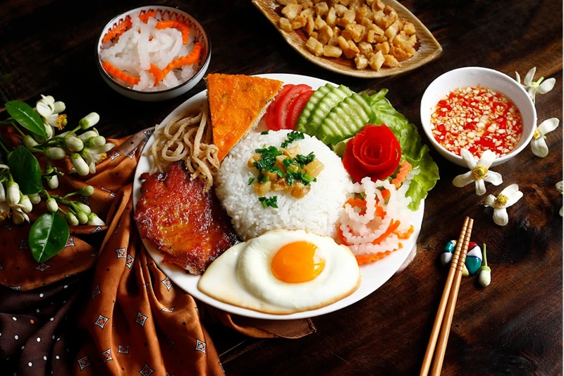 Quán cơm tấm ở Hà Nội. Quán cơm tấm ngon rẻ ở Hà Nội