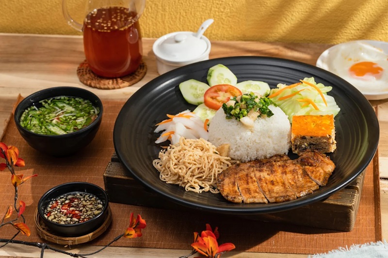Quán cơm tấm ở Hà Nội. Quán cơm tấm ngon rẻ ở Hà Nội