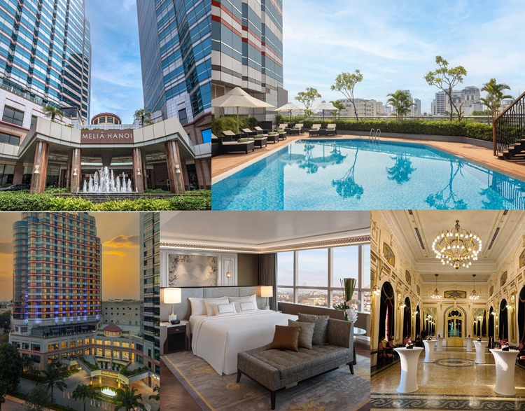 Khách sạn 5 sao đẹp, giá tốt ở Hà Nội nổi tiếng, cao cấp, dịch vụ chất lượng. Melia Hanoi Hotel