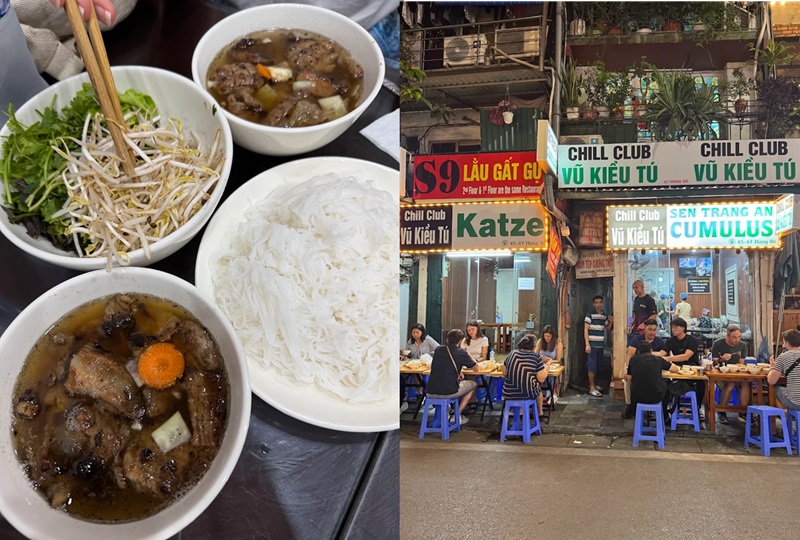 Quán bún chả ở Hà Nội. Quán bún chả nổi tiếng tại Hà Nội