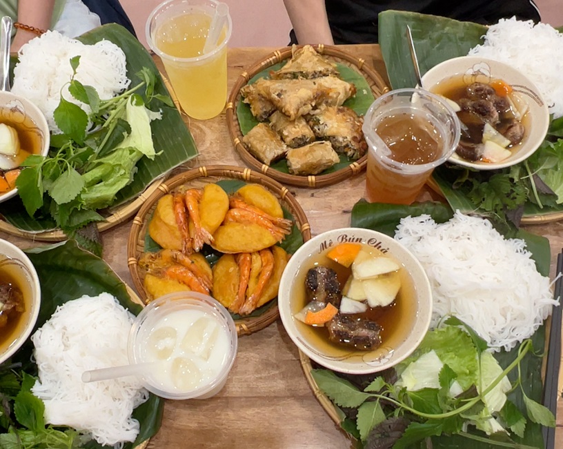 Quán bún chả ở Hà Nội. Quán bún chả nổi tiếng tại Hà Nội