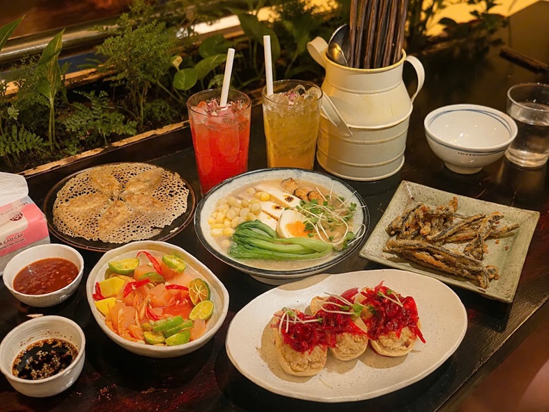 Nhà hàng chay ở Quận 1 Sài Gòn. Quán ăn chay nổi tiếng quận 1 Sài Gòn