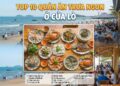 Top 10 quán ăn trưa ở Cửa Lò. Quán ăn trưa nổi tiếng ở Cửa Lò