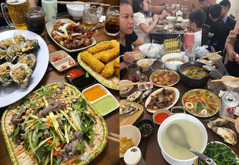 Quán ăn trưa ở Cửa Lò. Quán ăn trưa ngon rẻ ở Cửa Lò