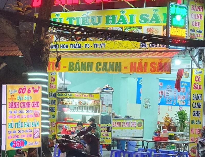Quán bánh canh ghẹ ở Vũng Tàu. Quán bánh canh ghẹ ngon rẻ ở Vũng Tàu