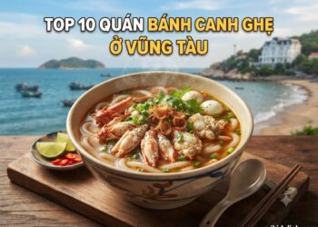 Quán bánh cạnh ghẹ ở Vũng Tàu. Quán bánh canh ghẹ nổi tiếng Vũng tàu