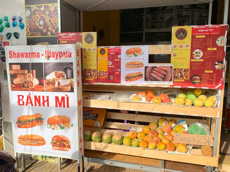 Quán bánh mì ở Nha Trang. Ăn bánh mì quán nào ngon ở Nha Trang