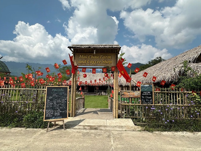Quán cafe ở Mai Châu. Quán cafe đẹp ở Mai Châu