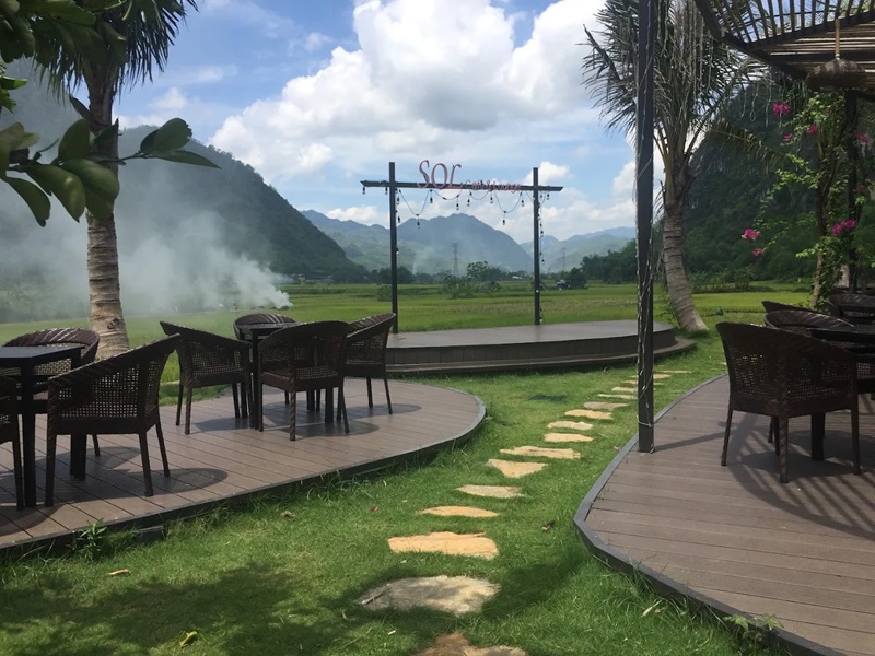 Quán cafe ở Mai Châu. Quán cafe đẹp ở Mai Châu