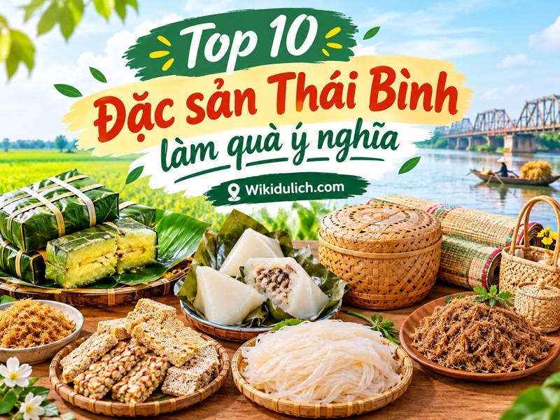 Đặc sản Thái Bình làm quà. Mua gì ở Thái Bình làm quà