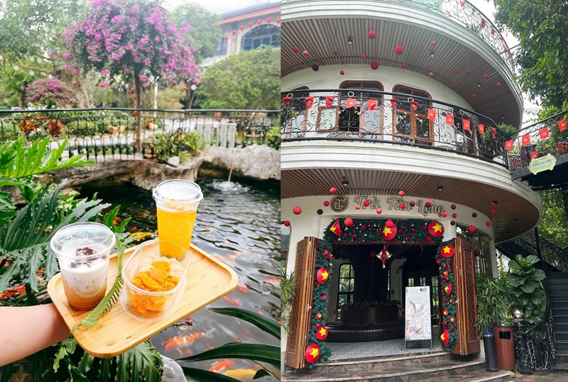Quán cafe ở Thái Bình. Quán cafe sân vườn ở Thái Bình