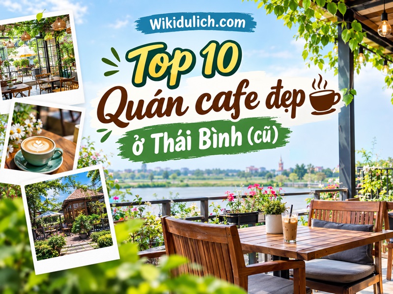 TOP 10 quán cafe đẹp ở Thái Bình (cũ) khiến giới trẻ “xi mê”