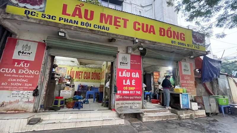 Quán lẩu ngon ở Hà Nội. Quán lẩu bình dân ở Hà Nội